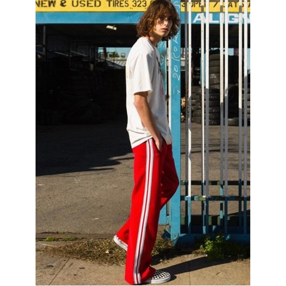Andersson Bell‎ Unisex Wilhelmina Red Tracksuit Trousers